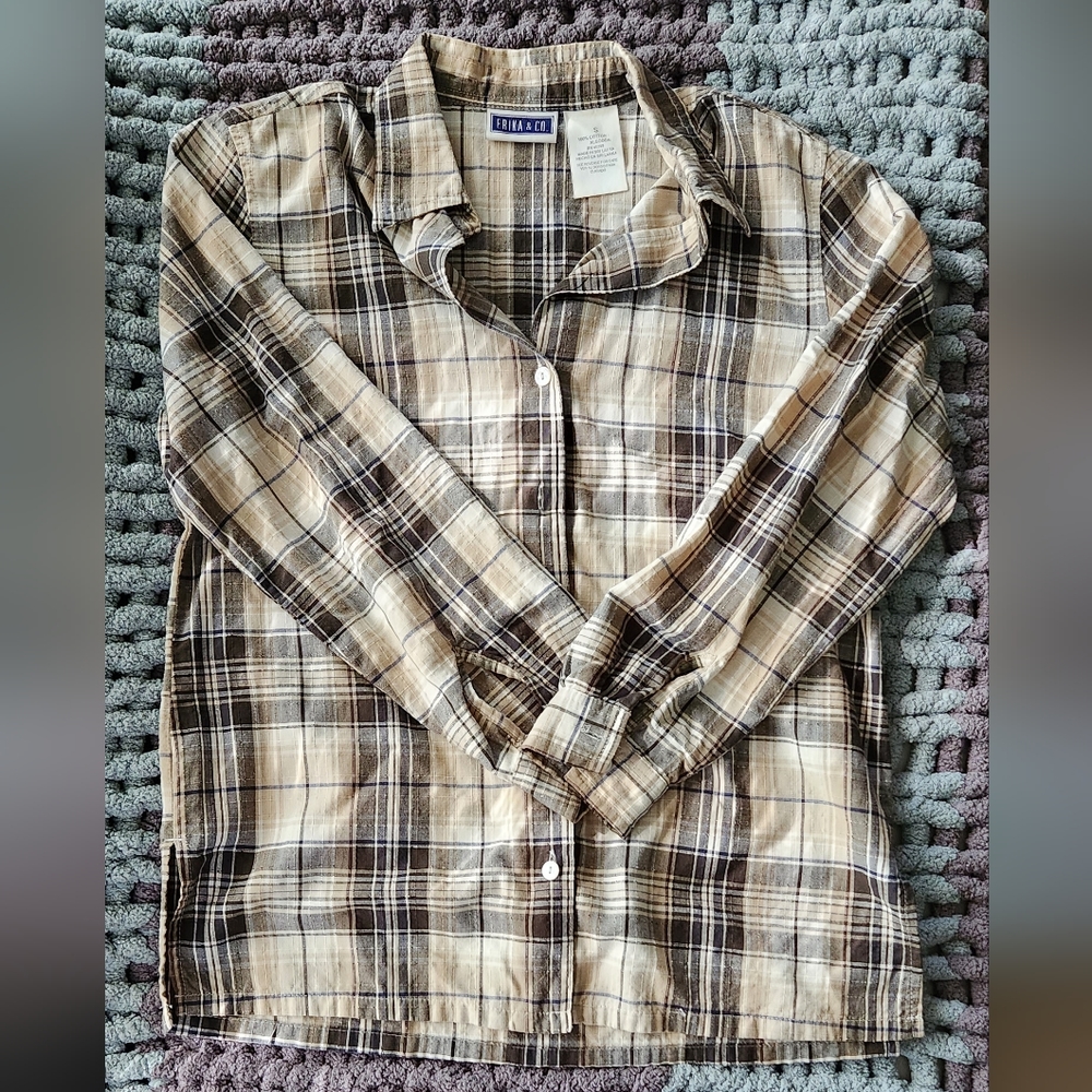 Erika and Co. Flannel Shirt